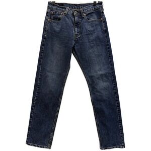Levi 505 Regular Fit Jeans Mens 31x32 Blue Straight Leg Denim